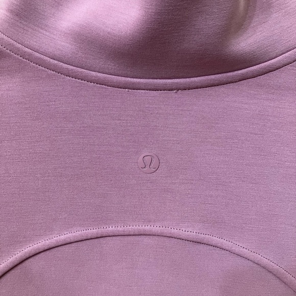 Brushed Softstreme Half Zip in Rose Blush Size 2 - Picture 5 of 5